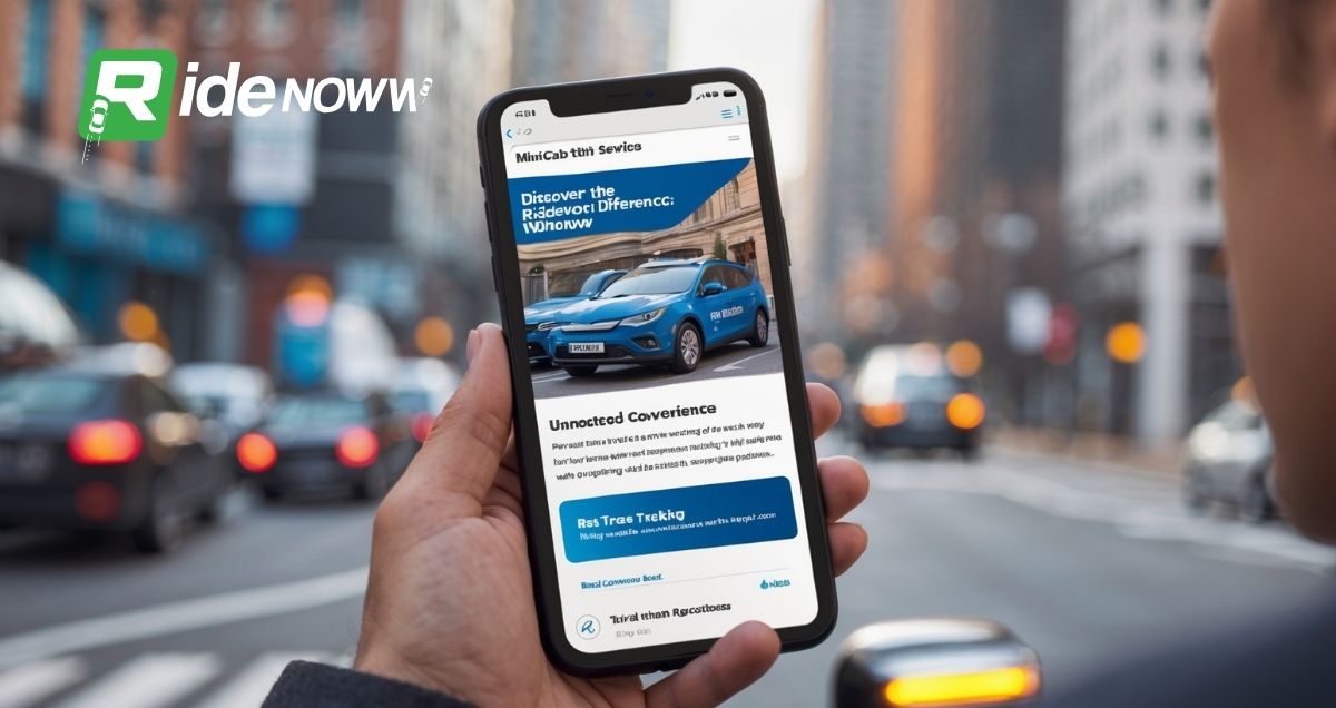 Ridenoww trusted minicab services